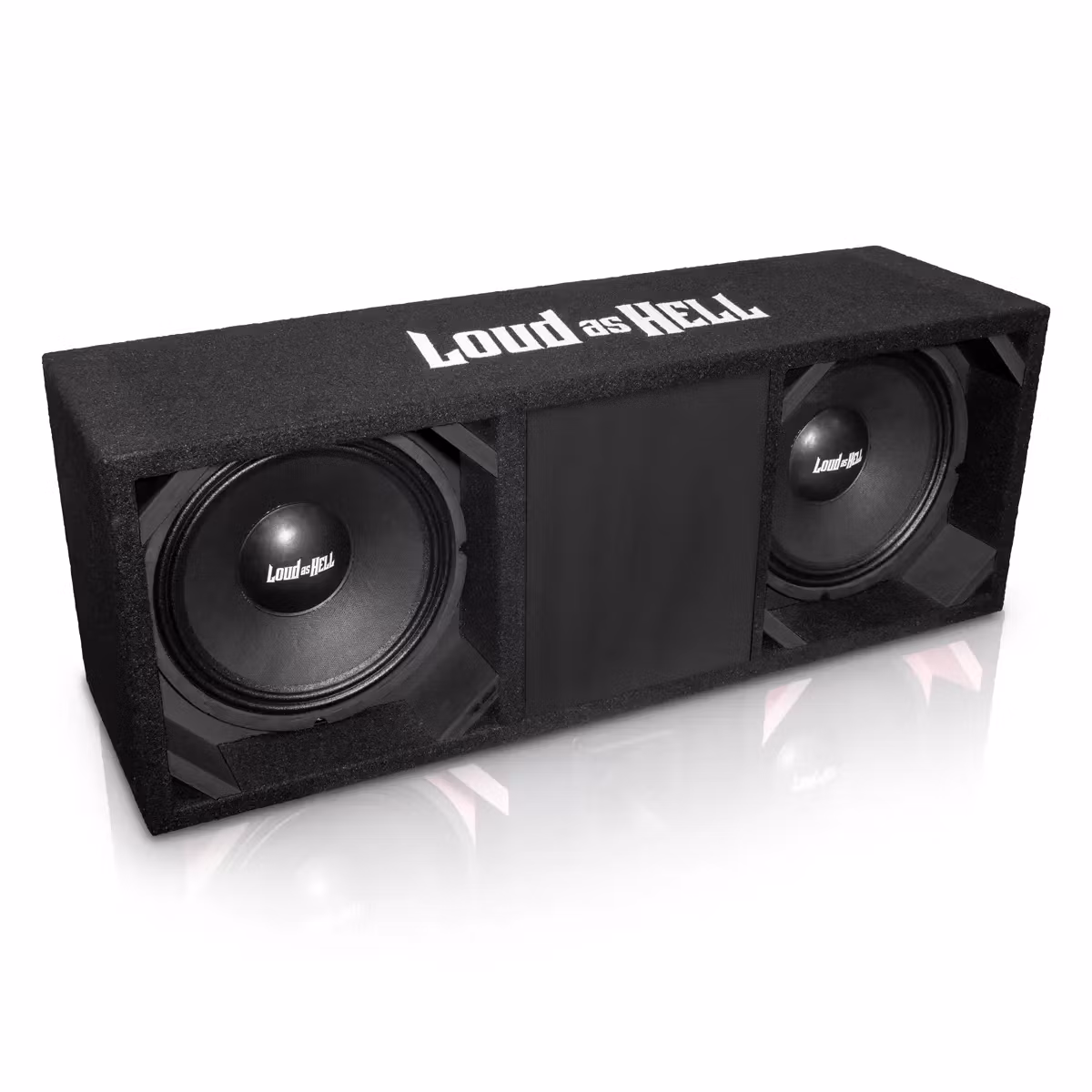 2x10" Chaos Pro låda (Svart/Utan Diskanter)