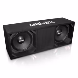 2x10" Chaos Pro låda (Svart/Utan Diskanter)