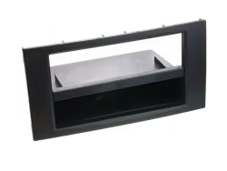 ACV 281114-08-1 1-DIN facia plate with pocket Ford black 100622