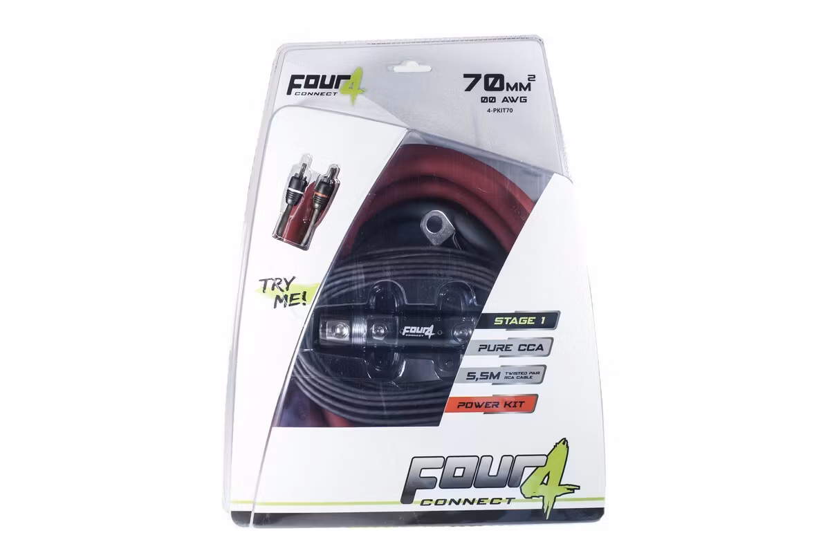 FOUR Connect 4-PKIT70 amplifier wiring kit 70mm2