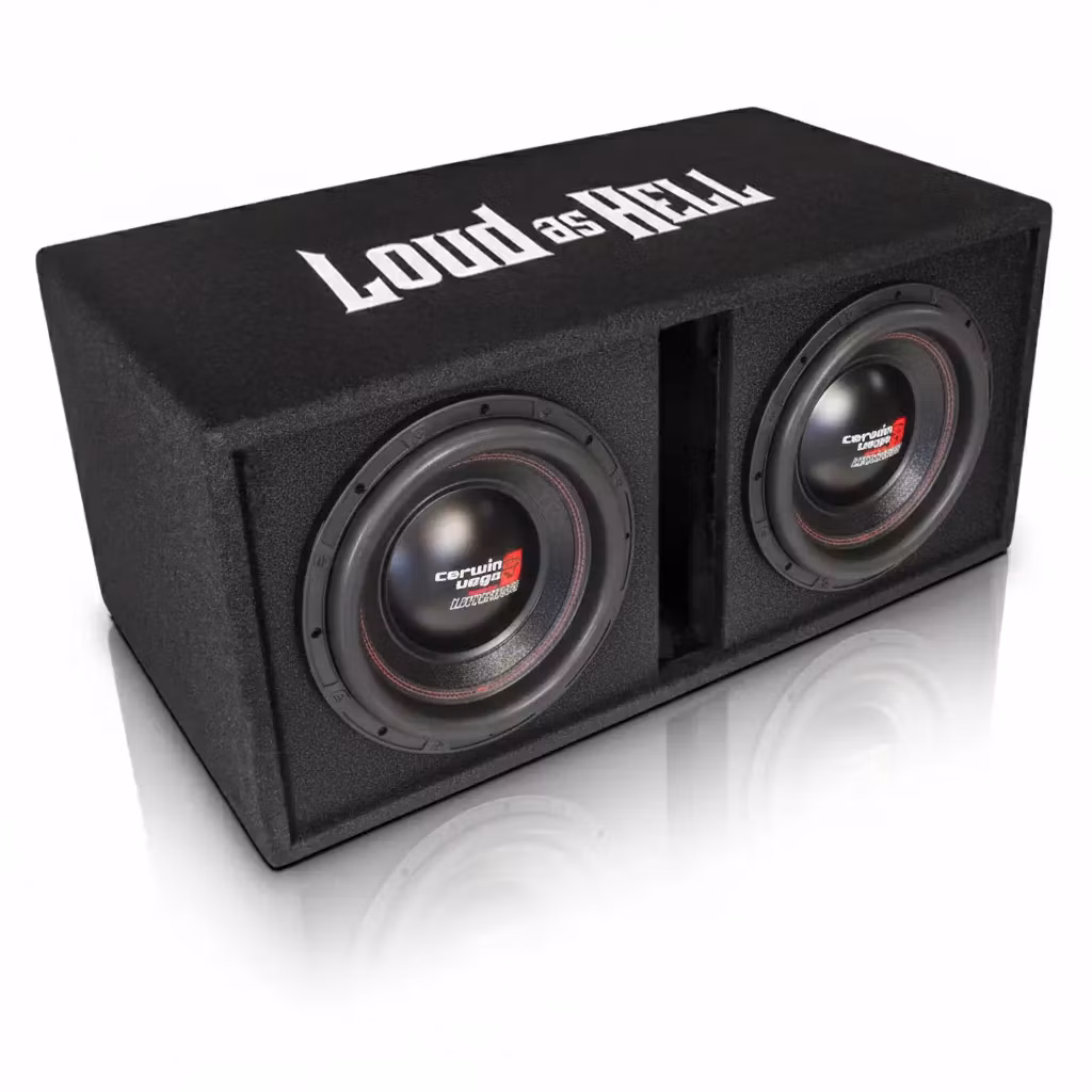Cerwin Vega 2x12" LOUD AS HELL låda (2x4 Ohm)