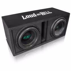 Deaf Bonce 2x12" LOUD AS HELL låda (2x1 Ohm)