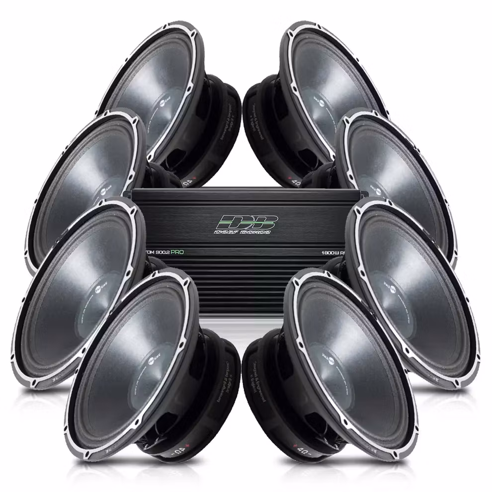 Vibe BlackDeath Pro 10M med slutsteg (4 par (8st))