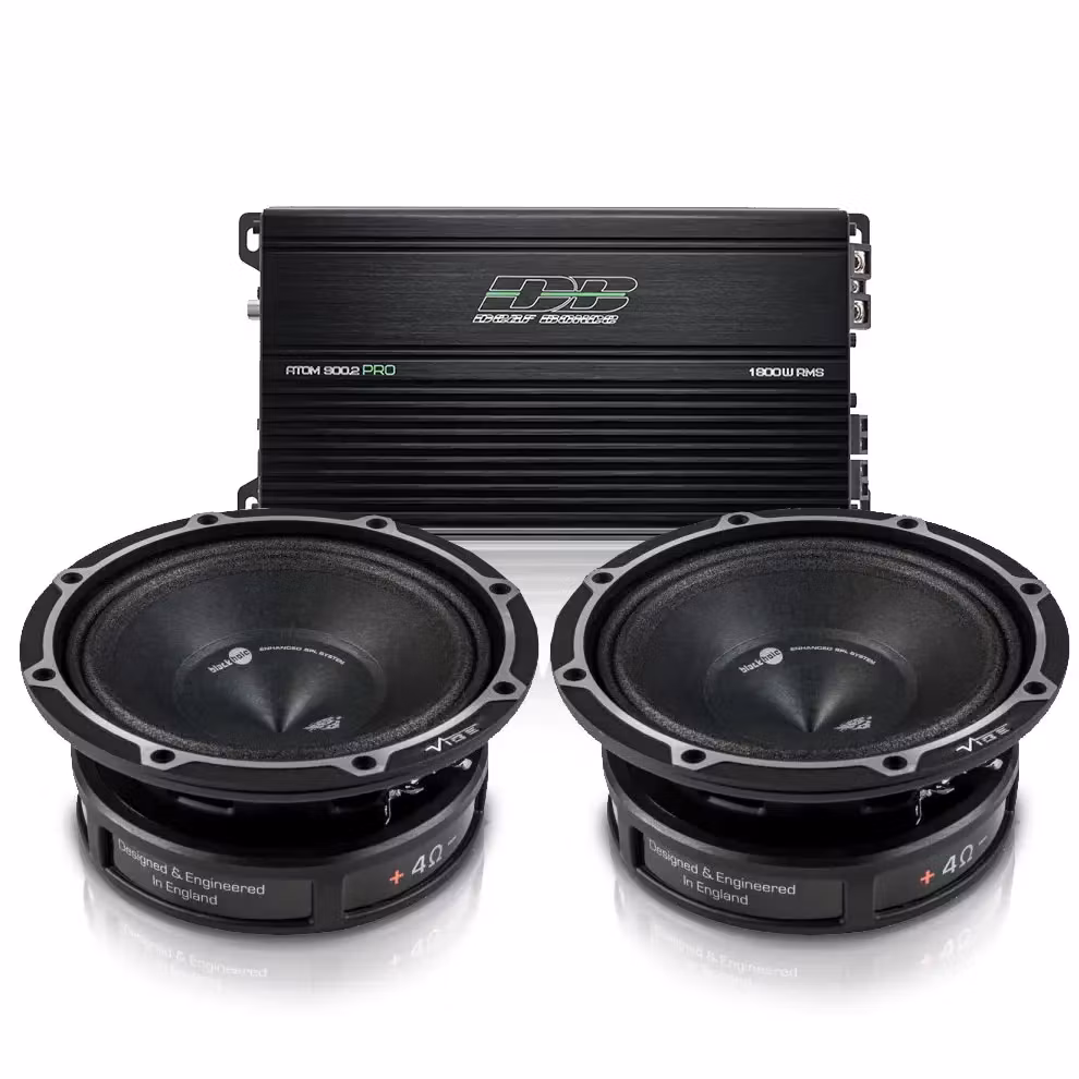 Vibe BlackDeath Pro 8M med slutsteg (1 par (2st))