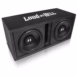 Hannibal HS - 1200 D2 2x12" LOUD AS HELL låda 2x2ohm