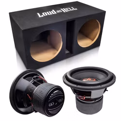 DD Audio 815f - D2 2x15" LOUD AS HELL låda