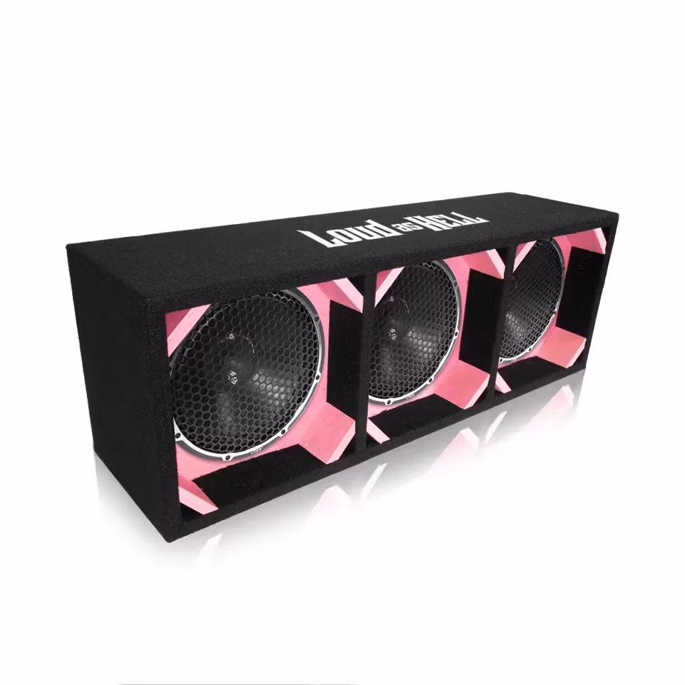 3x10" BDPRO10M - V9 Kick låda (Rosa)