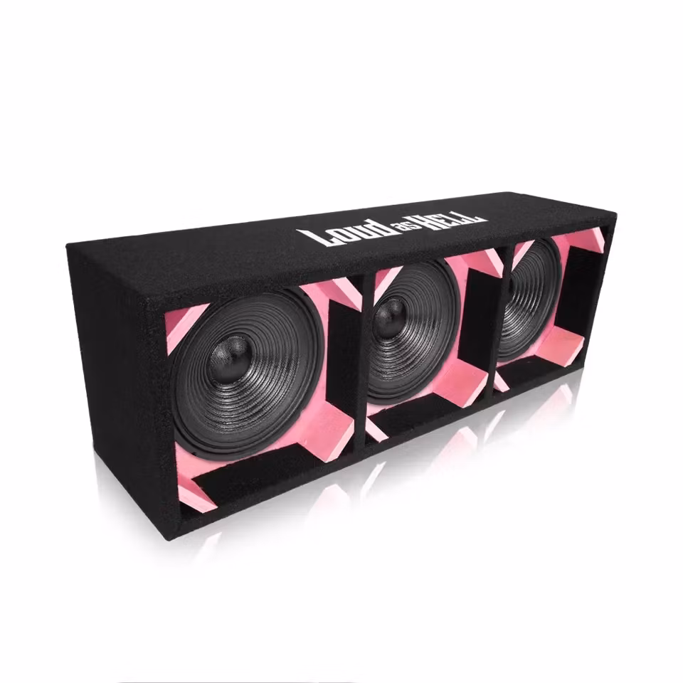 3x10" CW1001/8 Kick låda (Rosa)