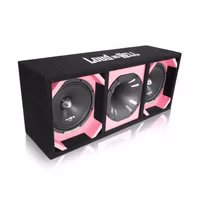 2x8" BLACKAIRPRO8M - V0 Pro låda med Inferno Horn (Rosa)