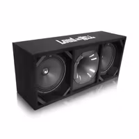 2x8" MM - 80L Pro låda med Terror Horn (Svart)