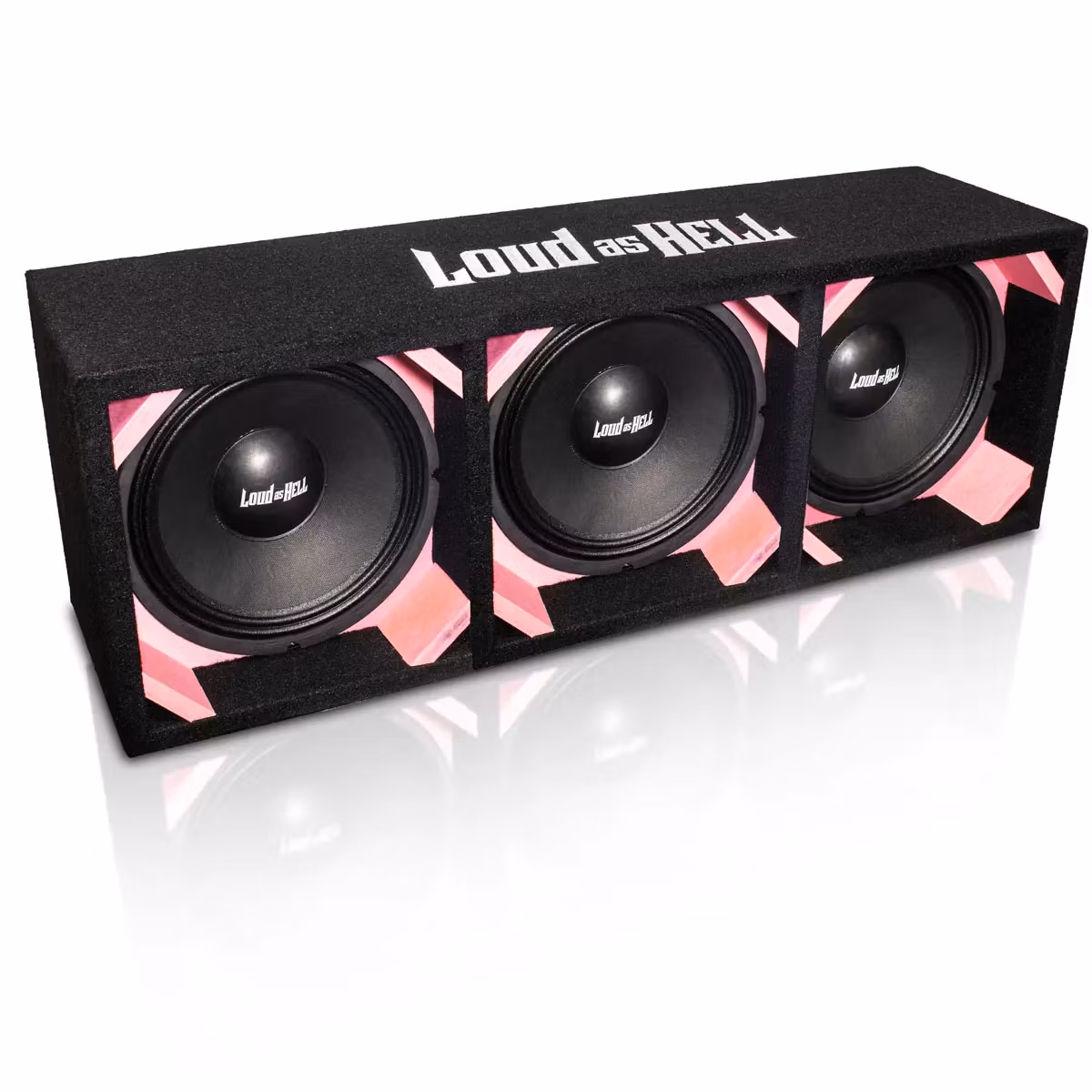 3x12" Chaos Kick låda (Rosa)