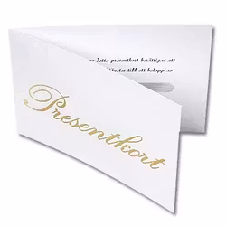 Presentkort 750 SEK från dBAkuten