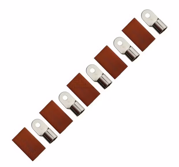 FOUR Connect 4-690974 M8 ring terminal 70-100mm², 5x red