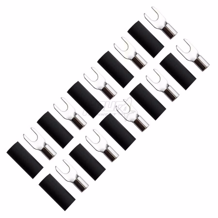 FOUR Connect 4-690835 M4 fork connector 6.0 mm², 10x black