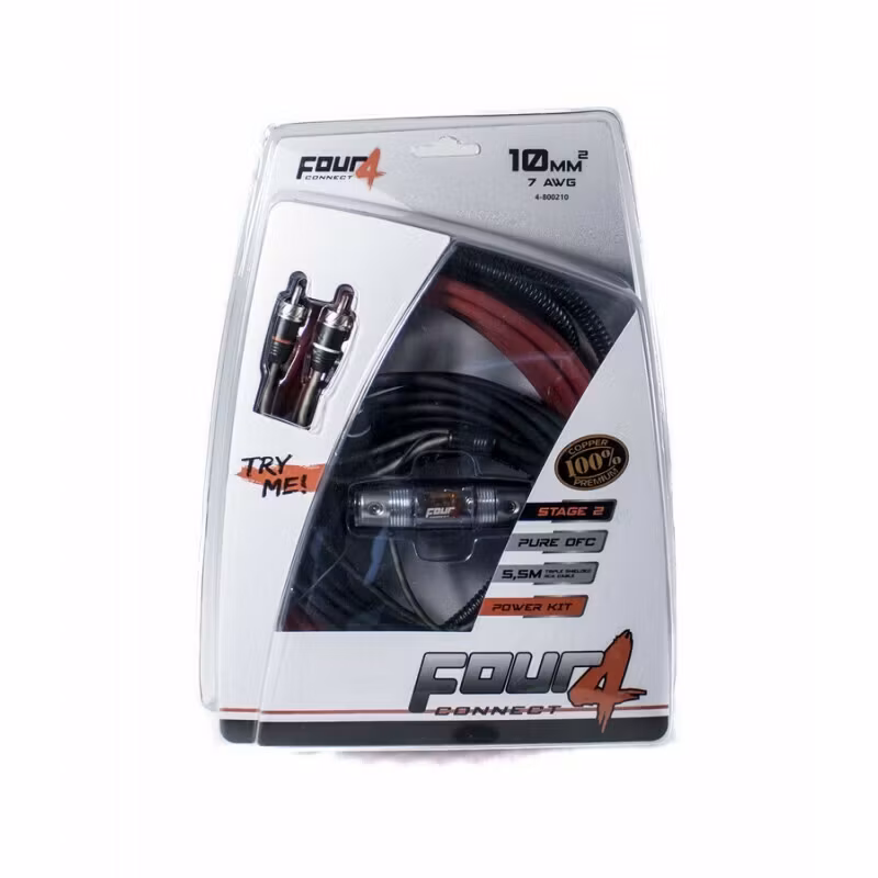 FOUR Connect 4-800210 STAGE2 10mm2 OFC-powerkit
