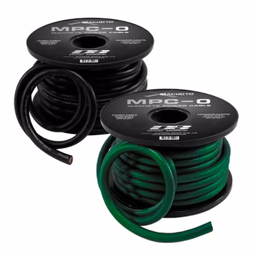 Deaf Bonce Machete 50mm2 OFC Full rulle 15.25 meter (Grön)