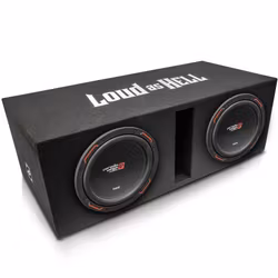 Cerwin-Vega HED 2x10" LOUD AS HELL låda 1x4 Ohm