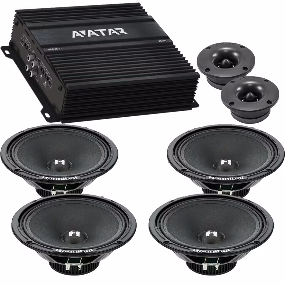 Deaf Bonce Hannibal HM-8E+ Ampkit