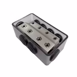 FOUR 	4-600440 STAGE 2 DISTRIBUTION BLOCK, 4X50MM2 TO 4X25MM2