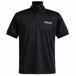 Ground Zero Black polo shirt with GZ logo M