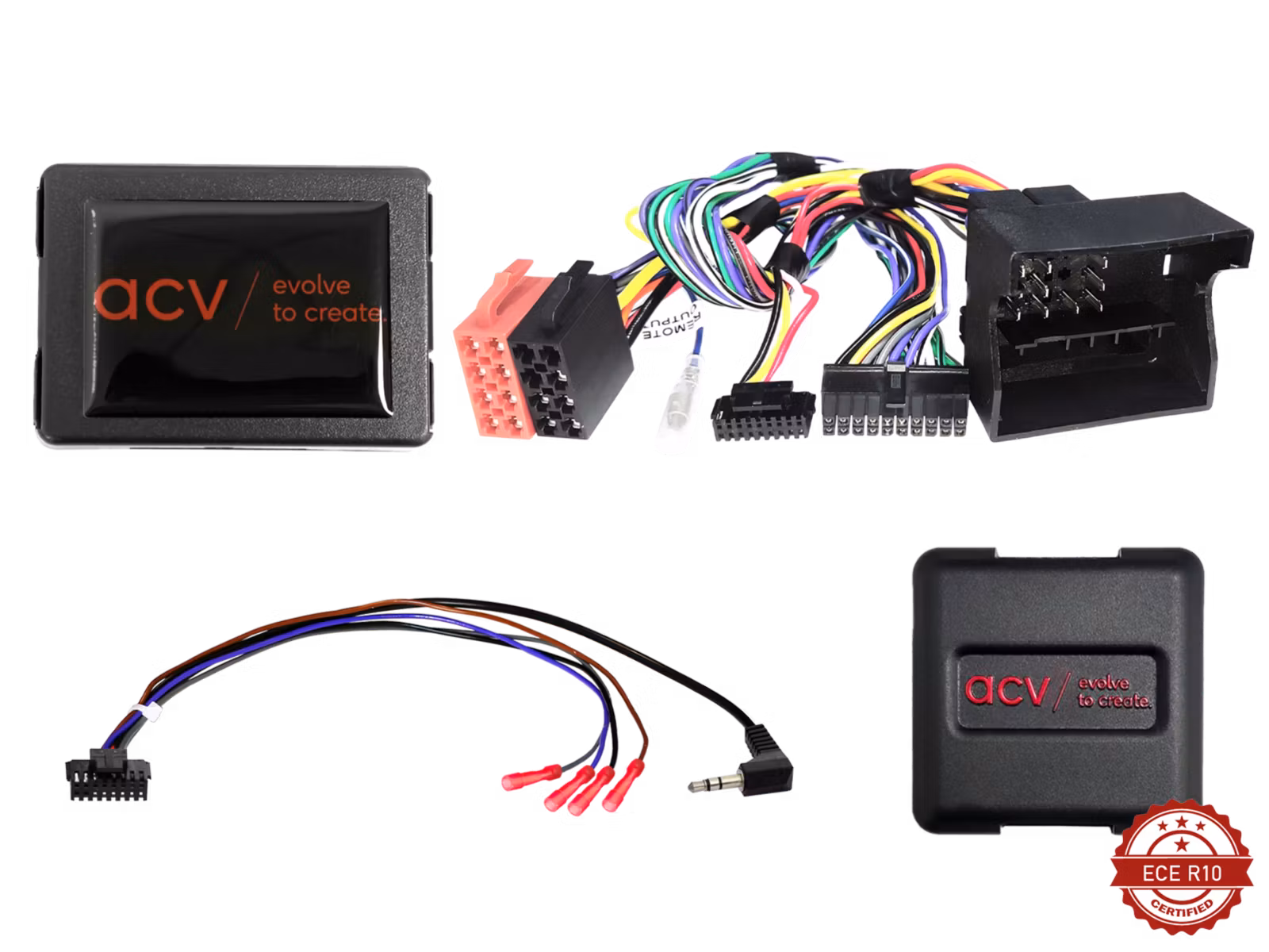 ACV 42xbm007-0 BMW/Mini Quadlock IBus/Amp Multilead lose