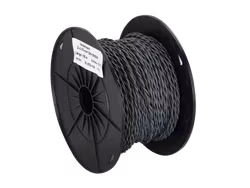 ACV Speaker cable twisted 2x0.75mm² grey/grey-black 100m