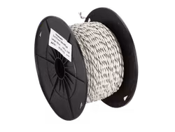 ACV Speaker cable twisted 2x0.75mm² white/white-black 100m