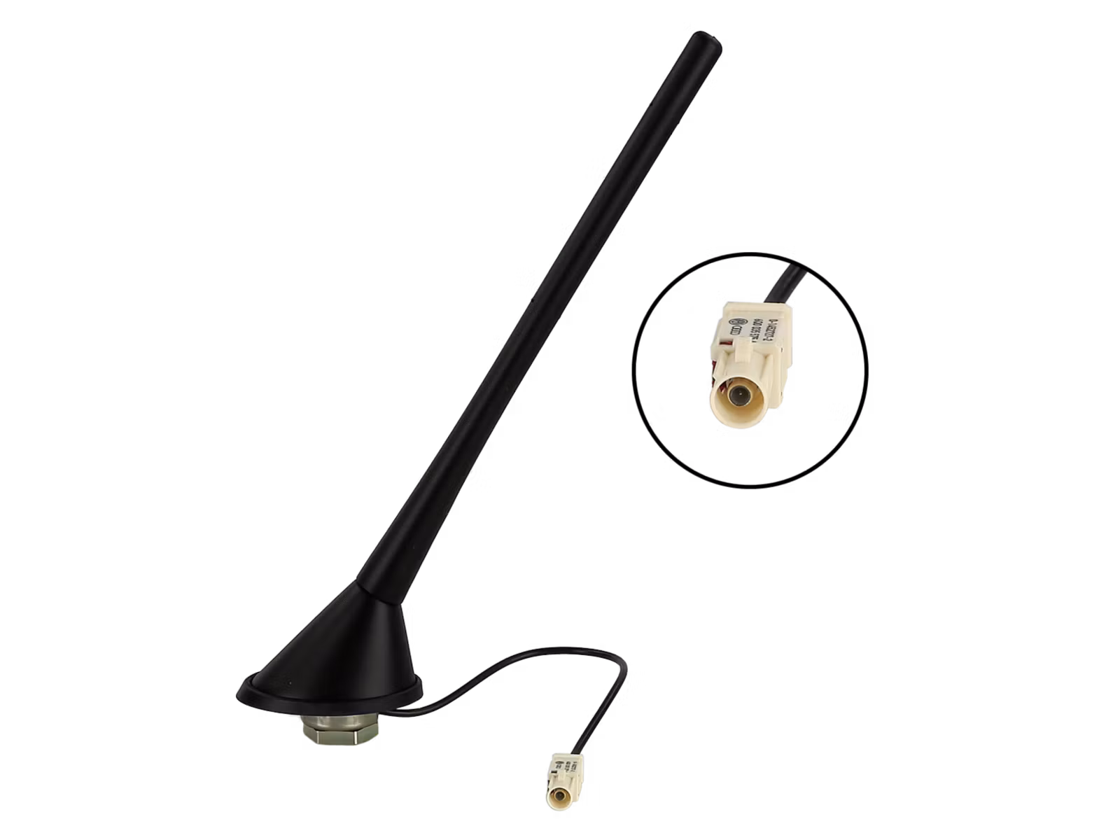 ACV 15-7677865 Roof antenna AM/FM 60° inclination DAB ready passive