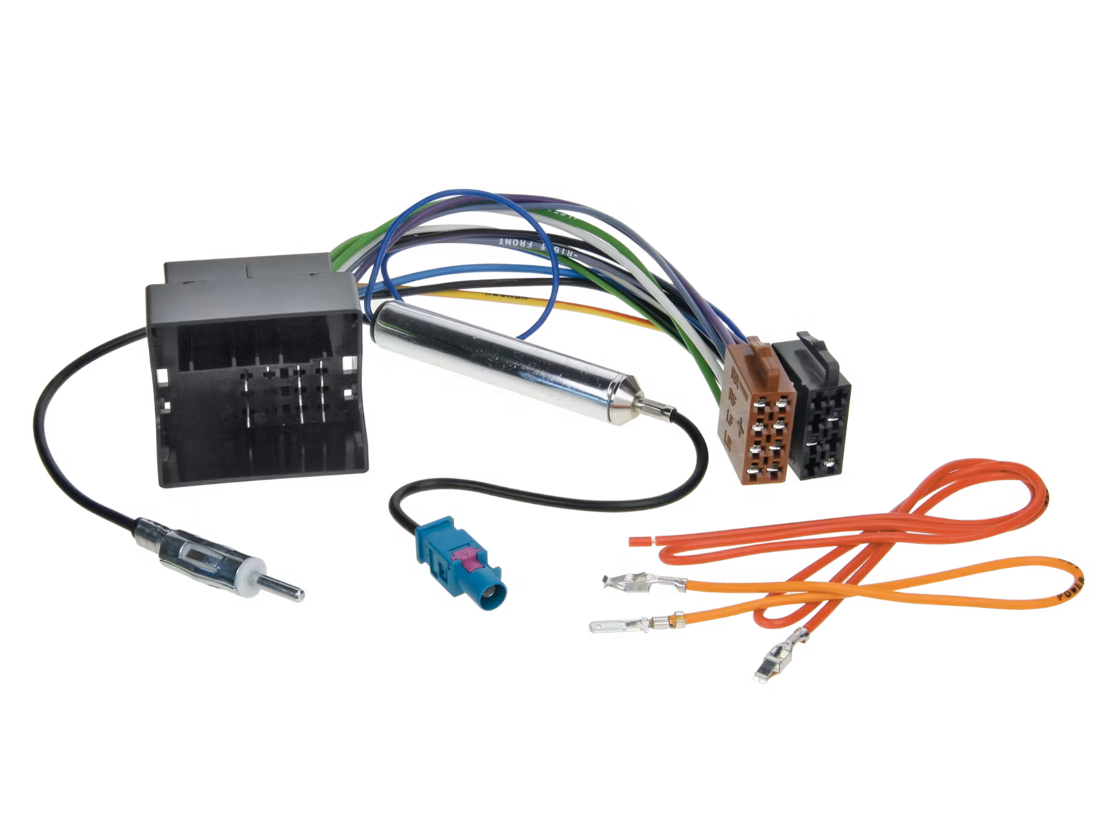ACV 1324-46 ISO Adapter cable Audi/Seat/Skoda/VW Quadlock - FakraDIN