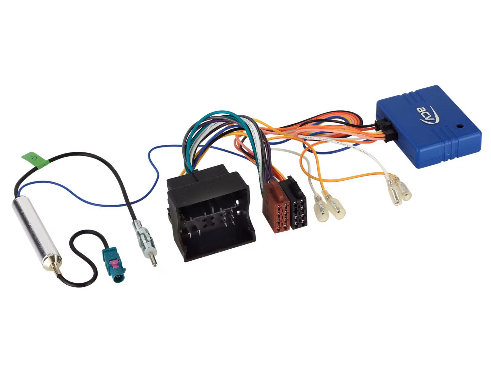 ACV 12-1328-46-15 52Pin QuadlockISO/antenna FakraDIN