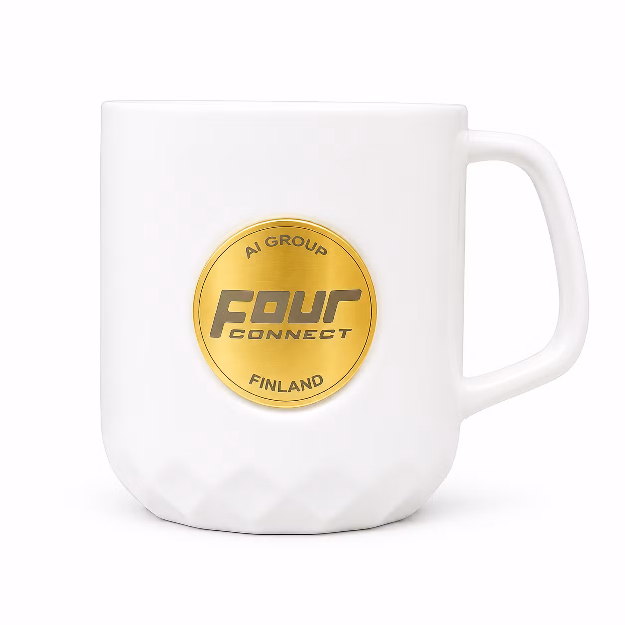 FOUR coffee mug white
