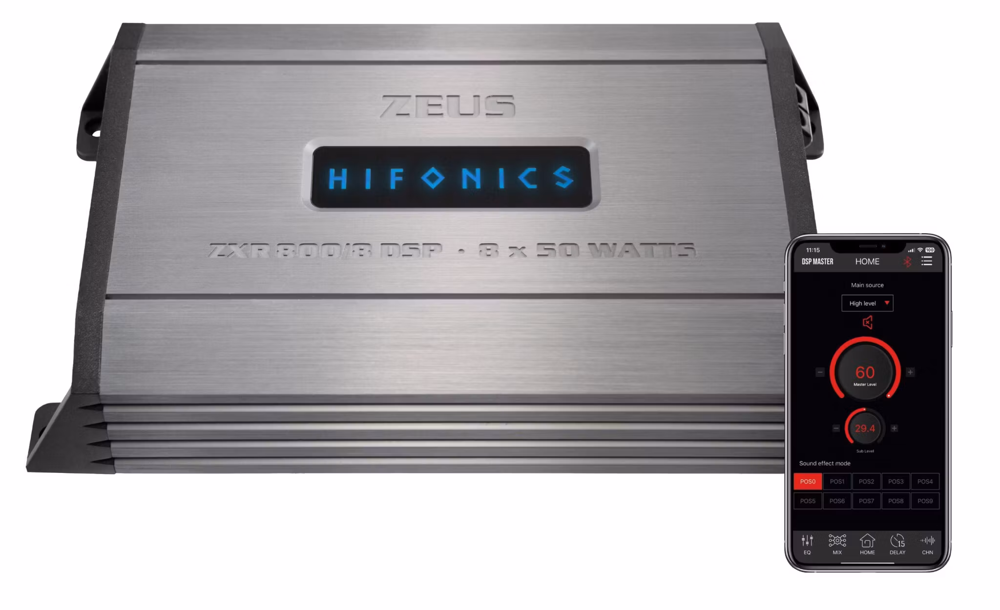 Hifonics ZXR800/8DSP