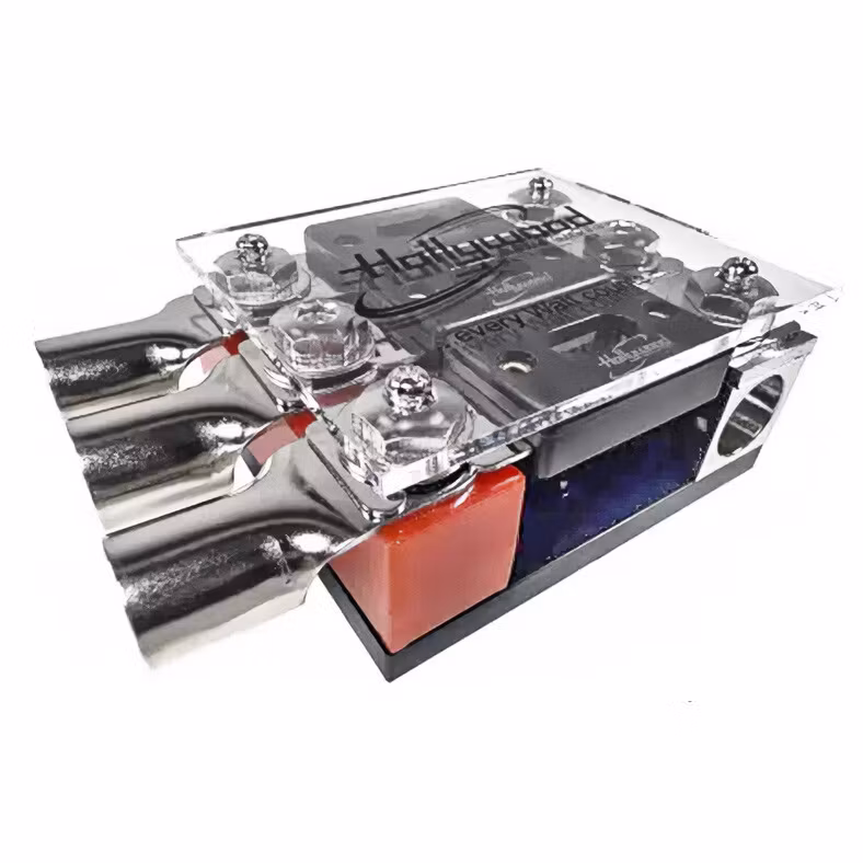 Hollywood ANH3 - PLATINIUM PLATED HIGH POWER TRIPPLE ANL FUSEHOLDER