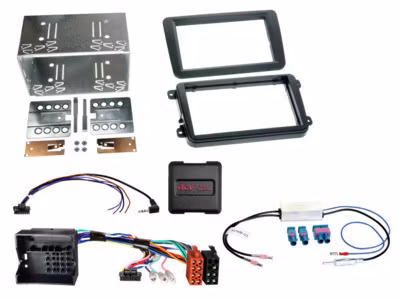 2-DIN Kit Seat/Skoda/VW different vehicles SWC/antenna