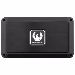GX1200.1 - 1200W 1-Channel Monoblock Class D Amplifier | Flush Mounted Bass Knob | High Level Input Capable | Low Pass and Subsonic Crossovers