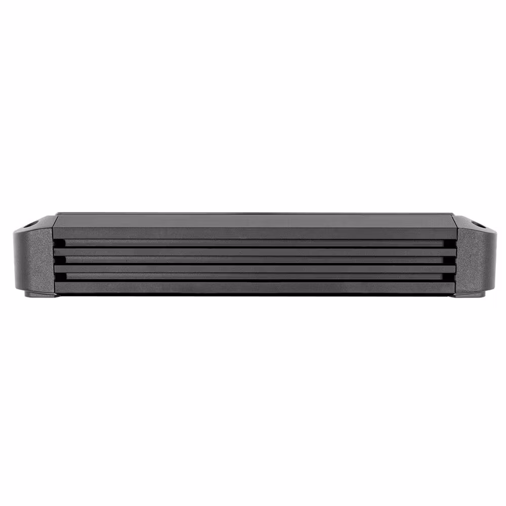 GX1200.1 - 1200W 1-Channel Monoblock Class D Amplifier | Flush Mounted Bass Knob | High Level Input Capable | Low Pass and Subsonic Crossovers