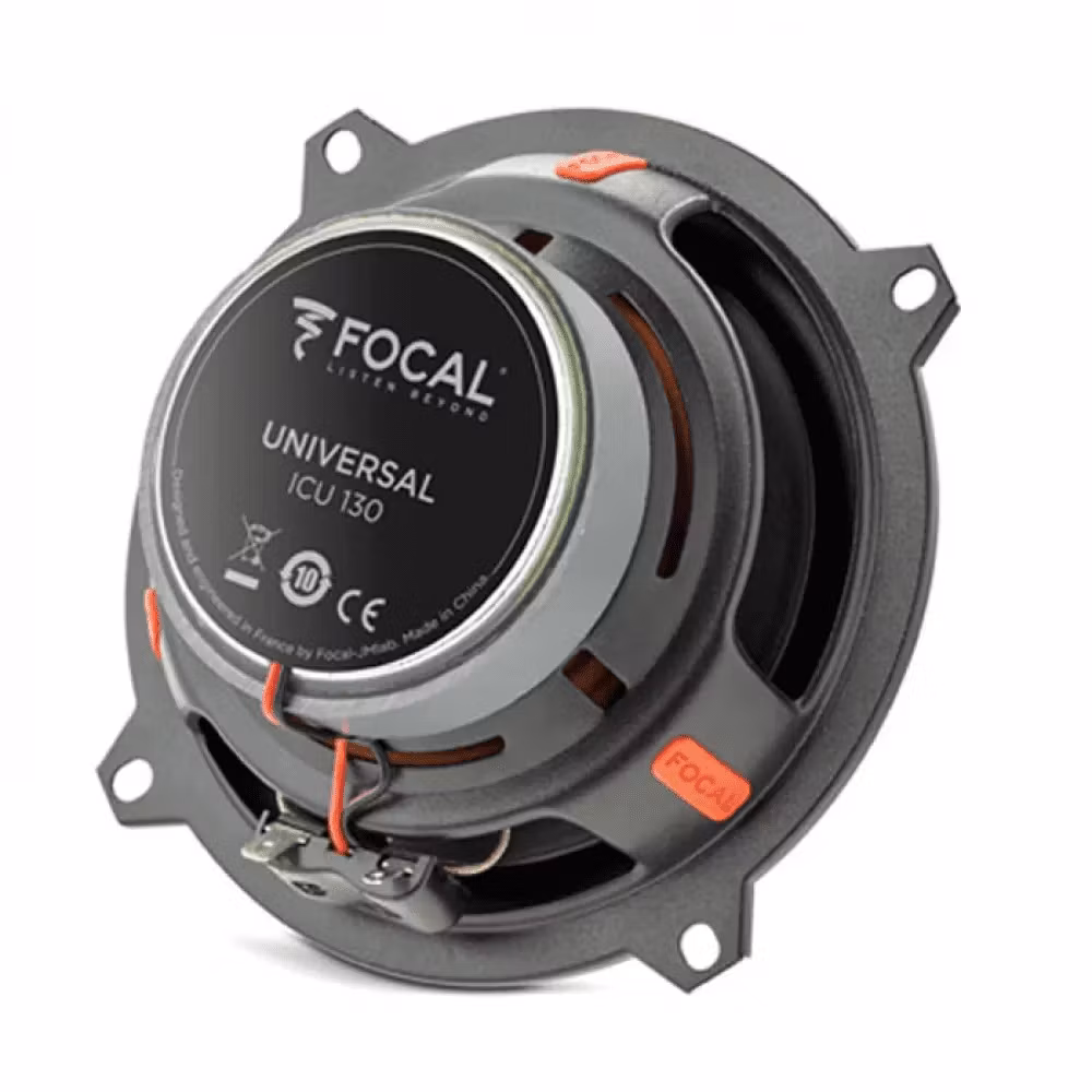 ICU130 Focal Universal | 2-Way Coaxial Car Speakers | 5" 130mm Woofer | Max 120w