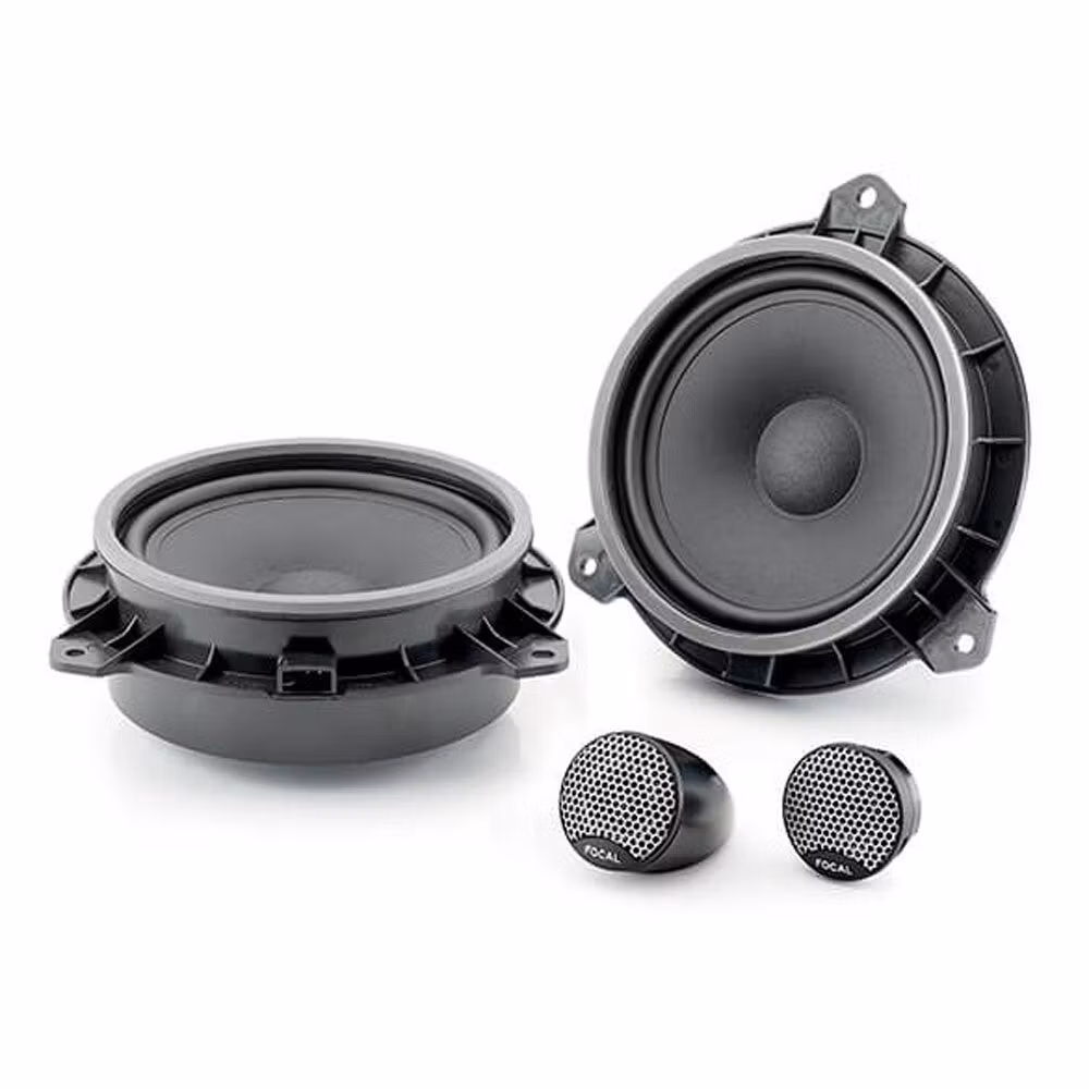 Focal Inside IS-TOY-165-TWU Dedicated 165mm Component Car Speaker Kit for use on Toyota Models | Quick & Easy Plug & Play Install