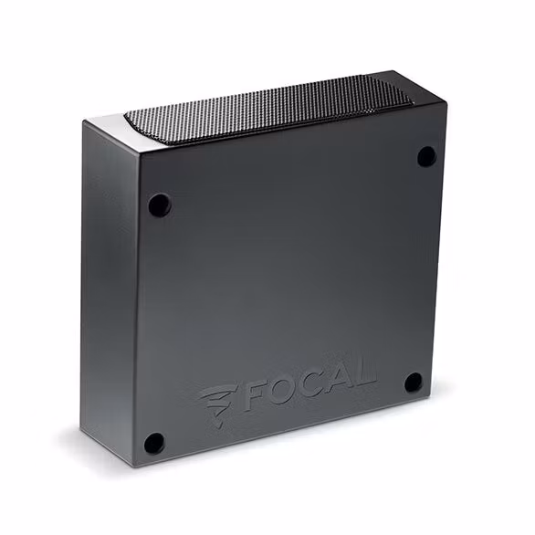 Focal ISUBTWIN 2 x Under Seat Car Subwoofer Speakers | 200W Maximum Power | Ultra-compact & Easy Installation