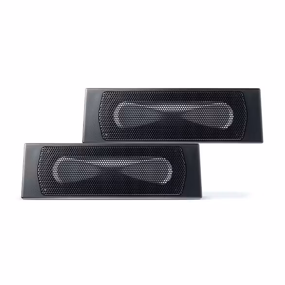 Focal ISUBTWIN 2 x Under Seat Car Subwoofer Speakers | 200W Maximum Power | Ultra-compact & Easy Installation
