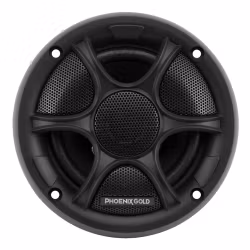 RX4CX - 4 Inch 80 Watt Coaxial Speakers | Anti-Resonant Steel Basket | 19mm Mylar Balanced Dome Tweeter