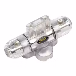 Stinger Single 4GA/8GA to 4GA/8GA Input/Output, MAXI Fuse holder
