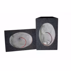 Stinger 6x9 Hatchback Speaker Enclosure - Grey (Pair)