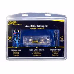 Stinger SSK0 1/0GA 1500 Watts Amplifier Wiring Kit