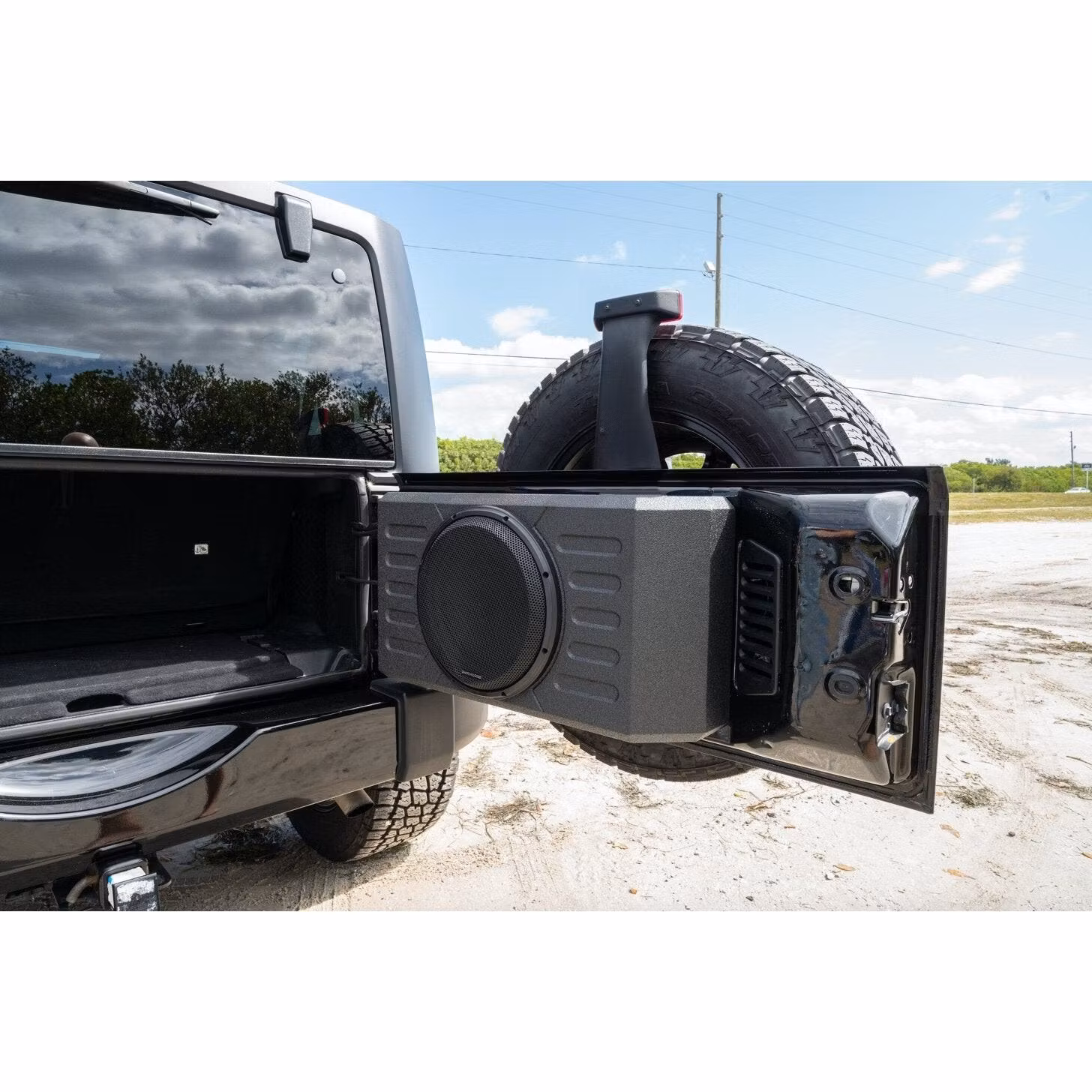 Phoenix Gold Tailgate 12-Inch Subwoofer Enclosure Speaker | 2007-2022 Jeep Wrangler 2-Door and 4-Door JK/JL Models