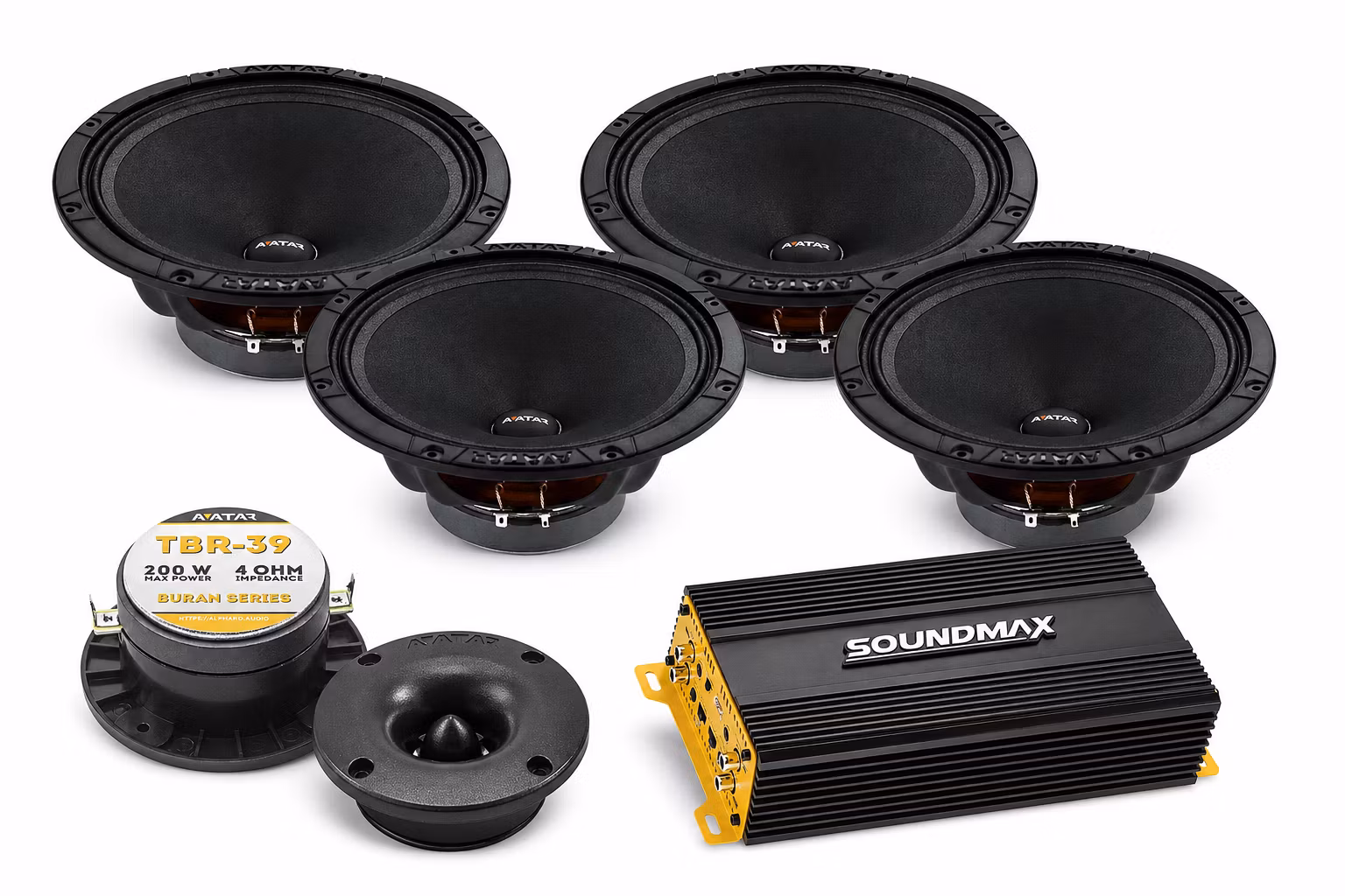BAP 4x8  Tsunami amp - pack