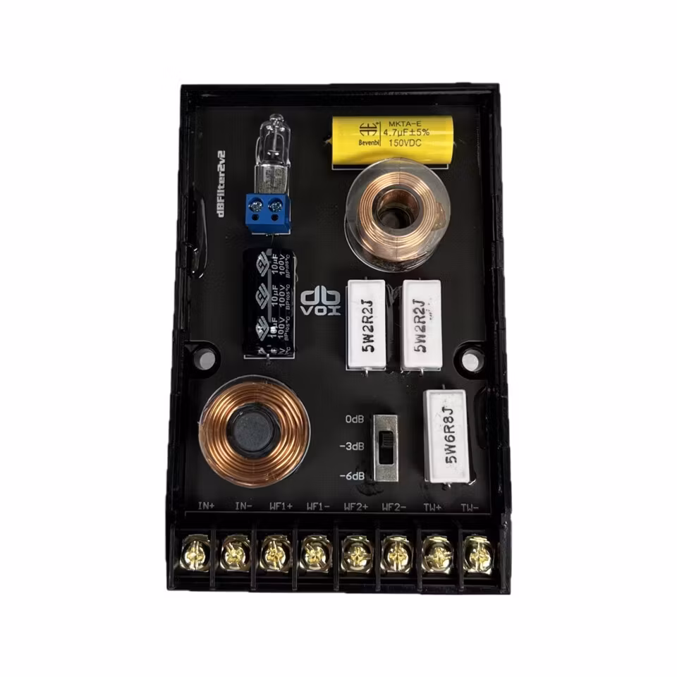 2-pack dB 2vägsfilter v2