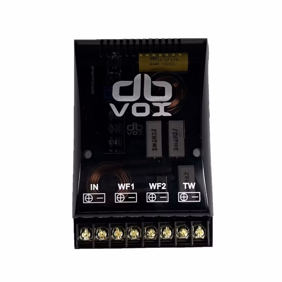2-pack dB 2vägsfilter v2