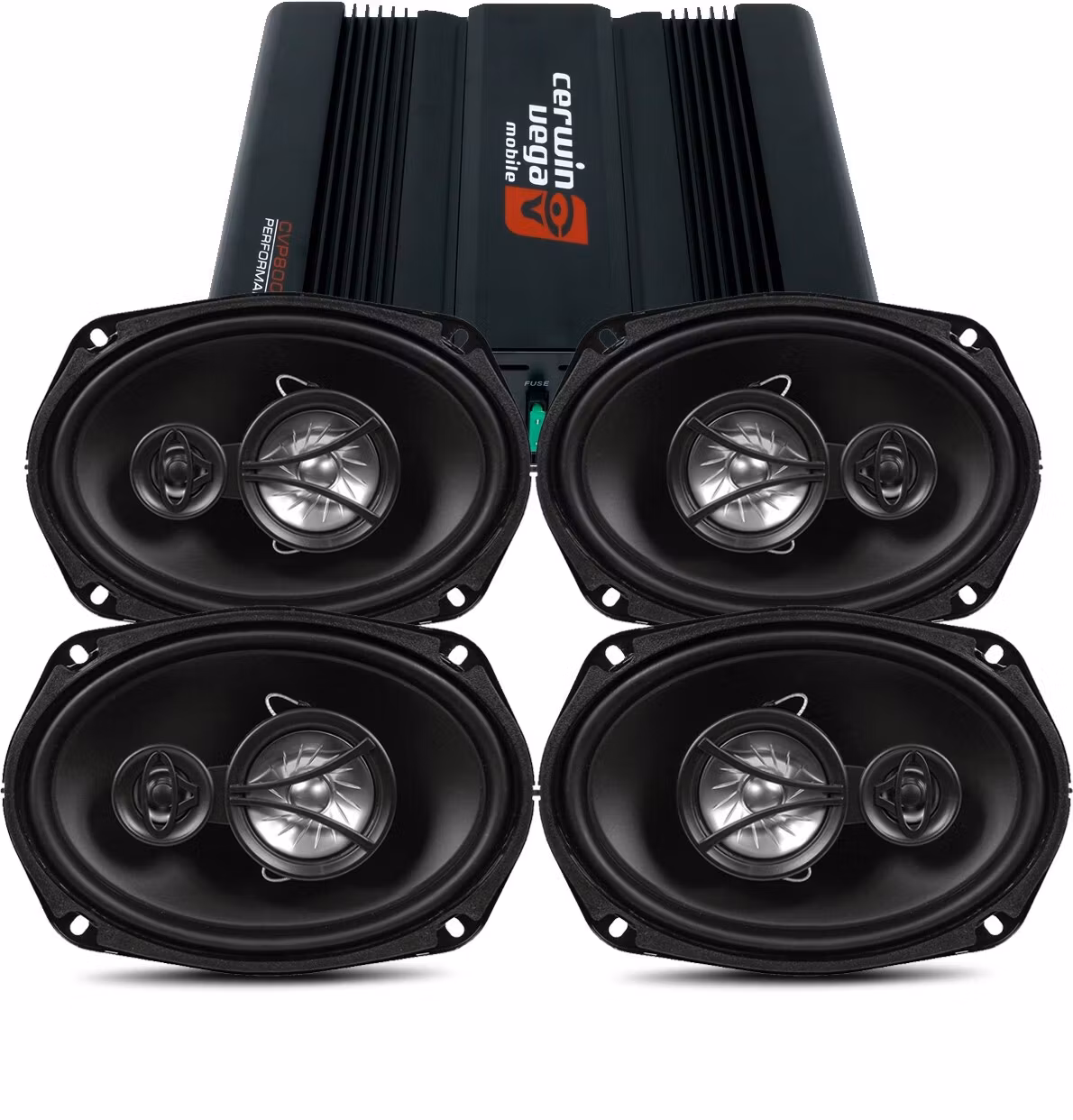 Cerwin Vega Xed69 amp kit