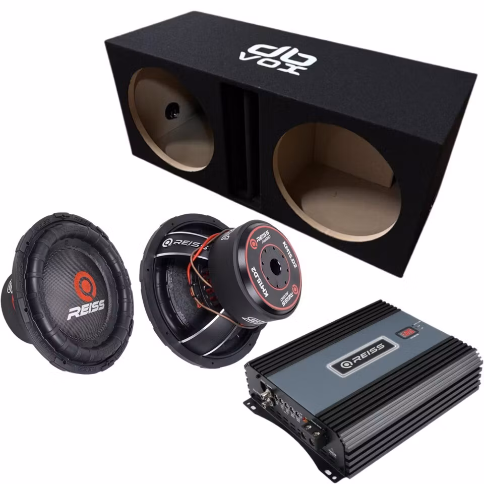 2x15" RS-KM15.D4 dBVox låda Ampkit